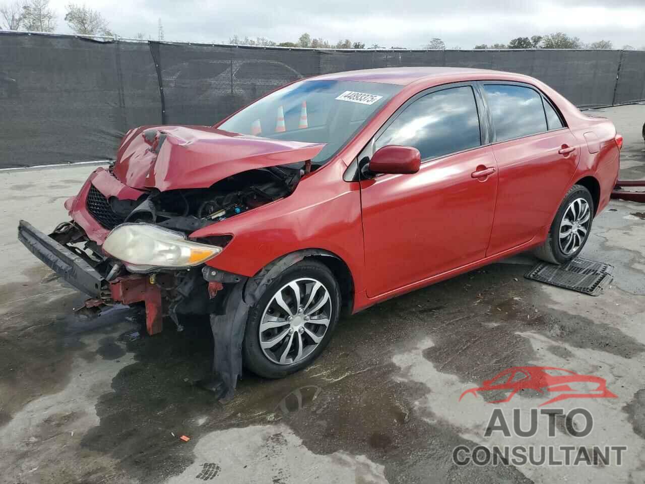 TOYOTA COROLLA 2009 - JTDBL40E99J029104