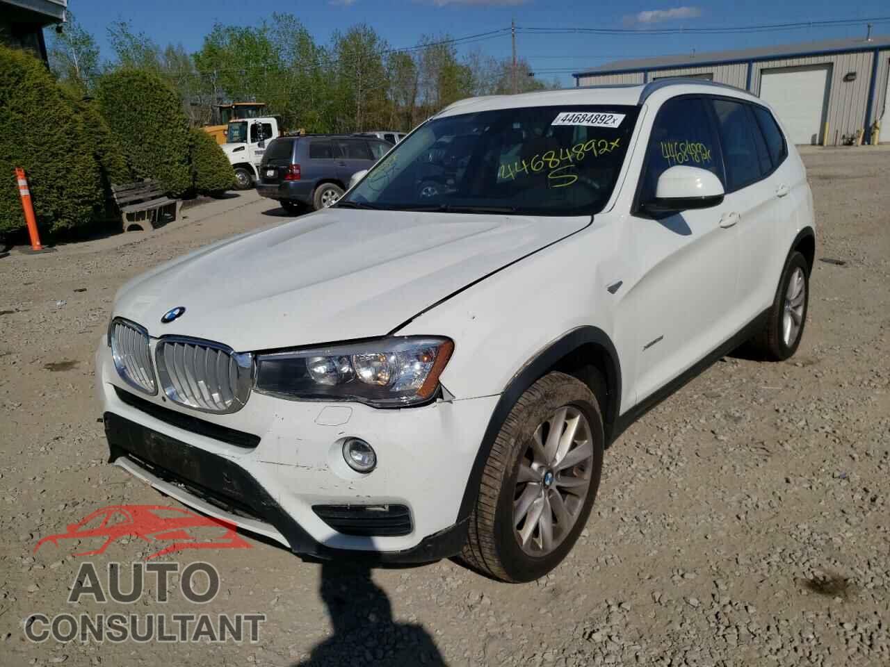 BMW X3 2016 - 5UXWX9C52G0D82304