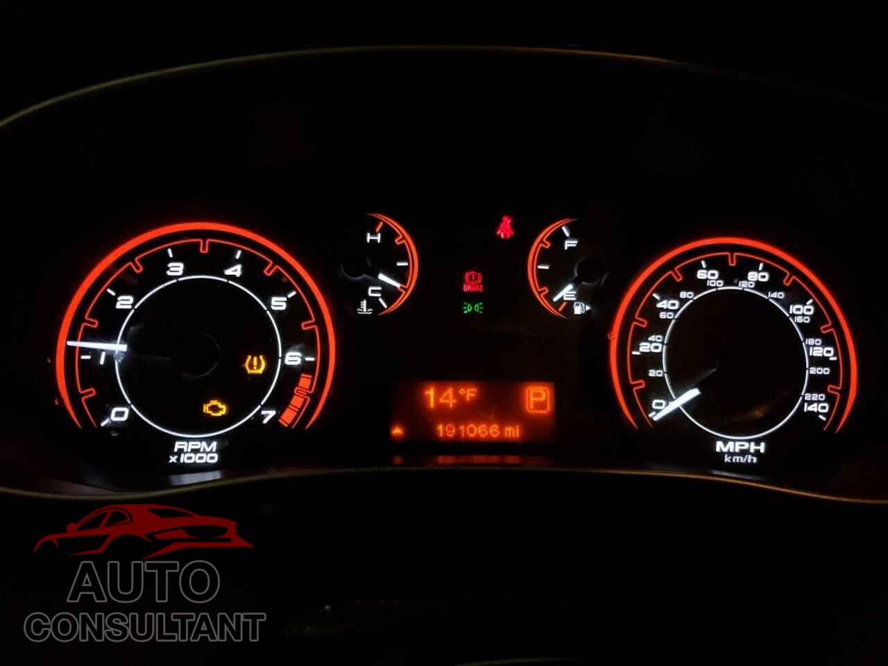 DODGE DART 2013 - 1C3CDFBA3DD291574