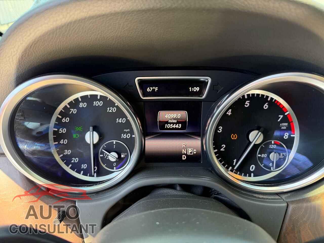 MERCEDES-BENZ M-CLASS 2015 - 4JGDA5HB2FA610126