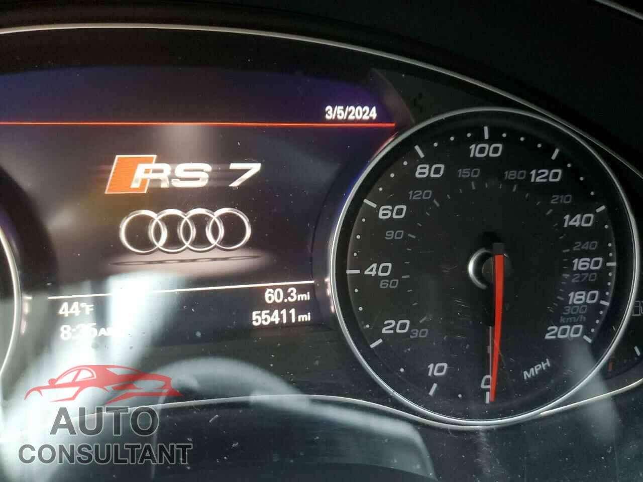 AUDI S7/RS7 2016 - WUAW2AFC8GN900804