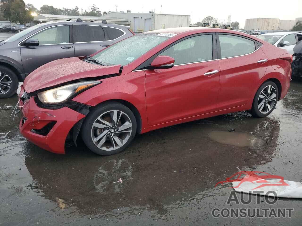 HYUNDAI ELANTRA 2014 - KMHDH4AE4EU160762