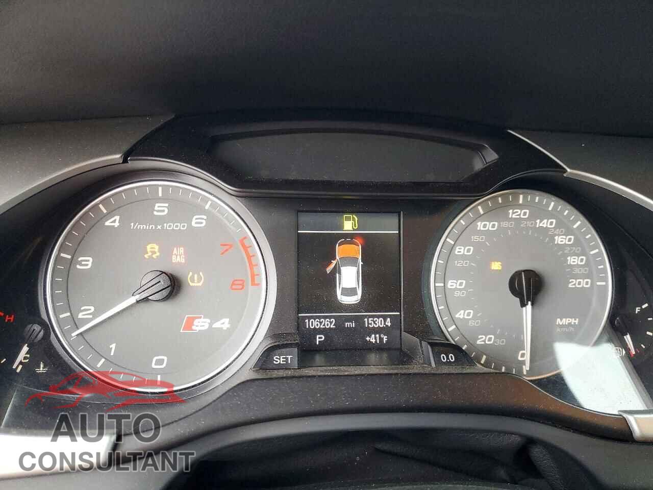 AUDI S4/RS4 2012 - WAUBGAFL1CA060909