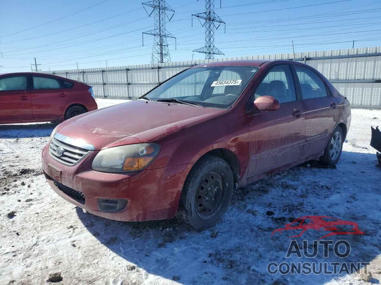 KIA SPECTRA 2009 - KNAFE221195590137