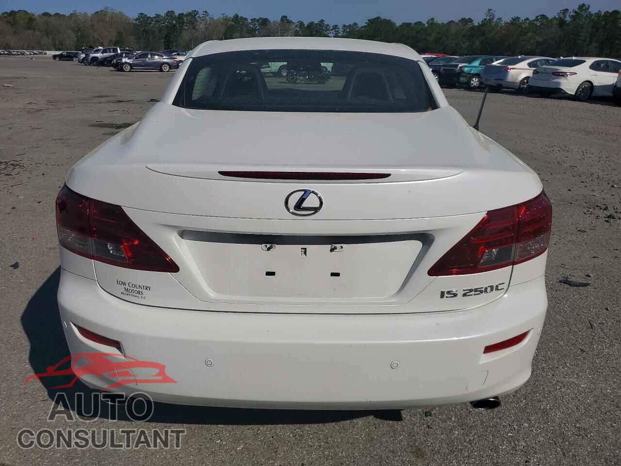 LEXUS IS 2012 - JTHFF2C28C2523789