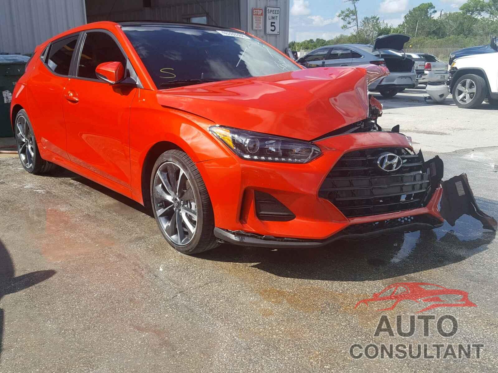 HYUNDAI VELOSTER 2019 - KMHTG6AF9KU002920