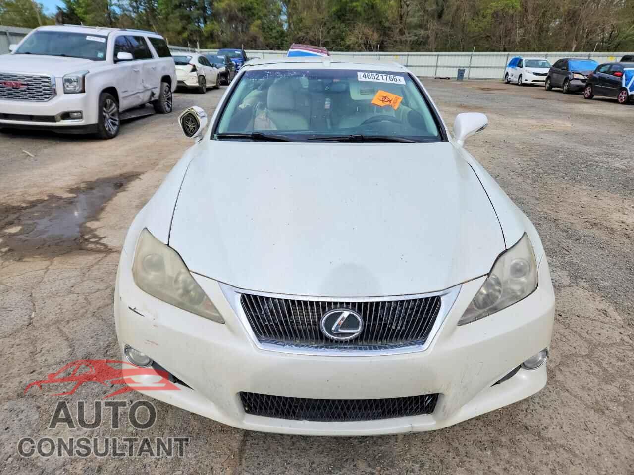 LEXUS IS 2010 - JTHFF2C25A2504548