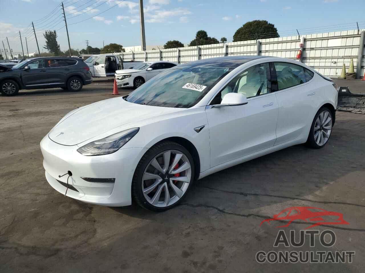 TESLA MODEL 3 2019 - 5YJ3E1EB2KF487379