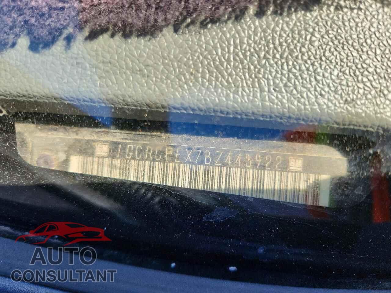 CHEVROLET SILVERADO 2011 - 1GCRCPEX7BZ443922