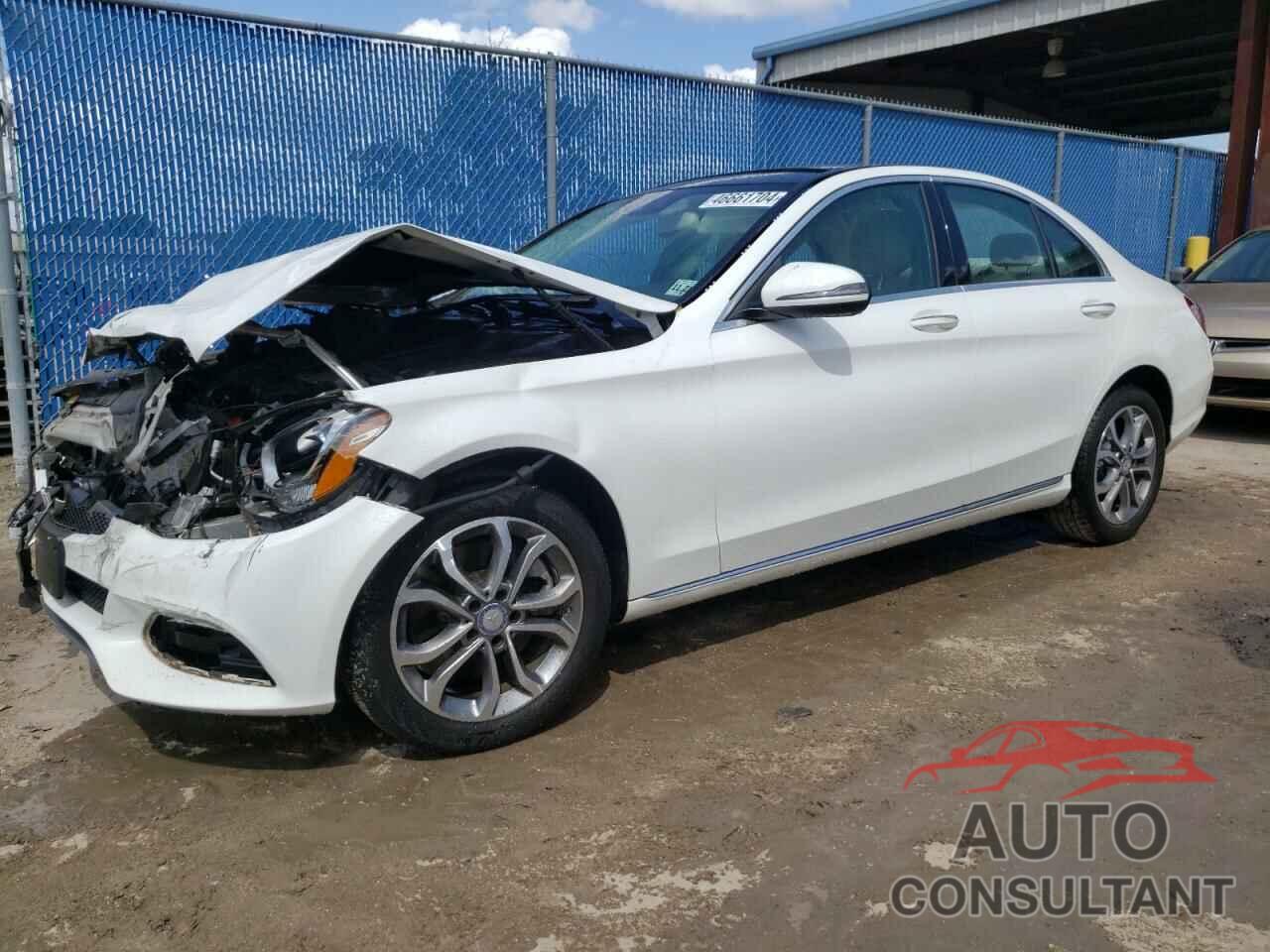 MERCEDES-BENZ C-CLASS 2017 - 55SWF4KB4HU191626