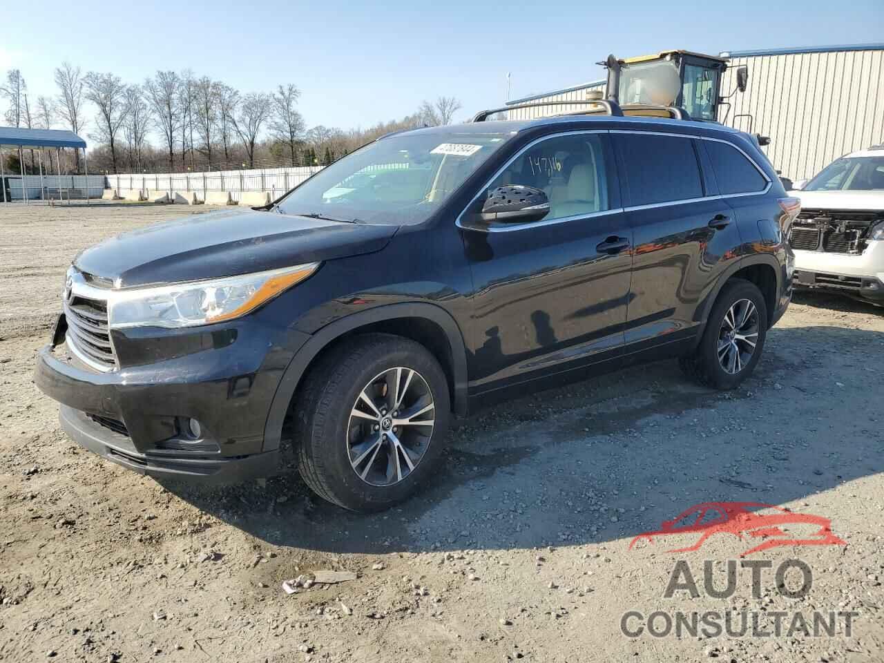 TOYOTA HIGHLANDER 2016 - 5TDKKRFHXGS154940