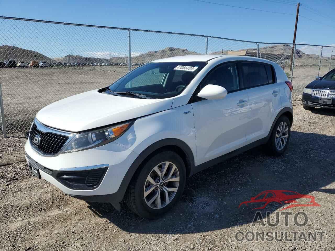 KIA SPORTAGE 2016 - KNDPBCAC1G7875463