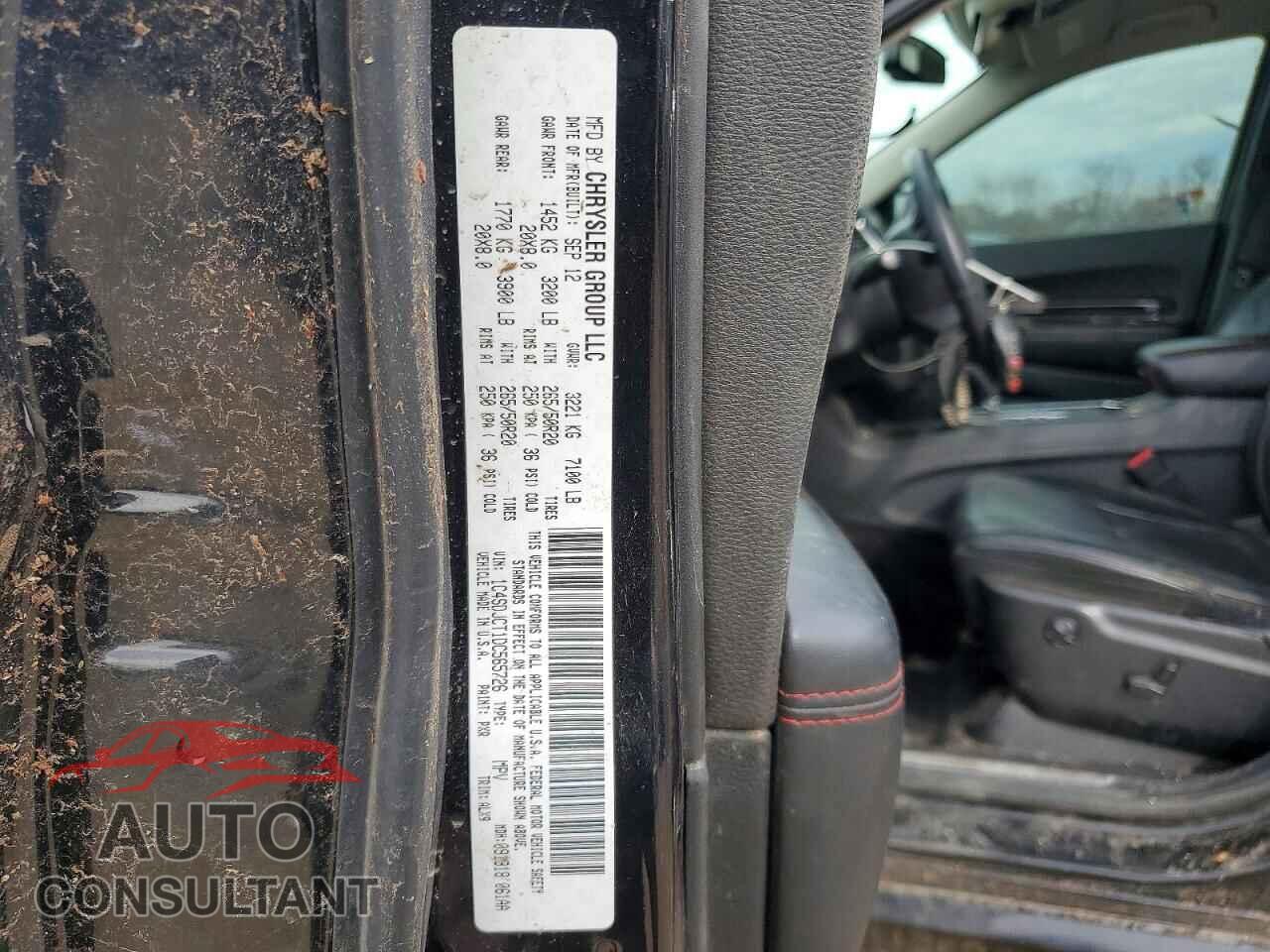 DODGE DURANGO 2013 - 1C4SDJCT1DC565726