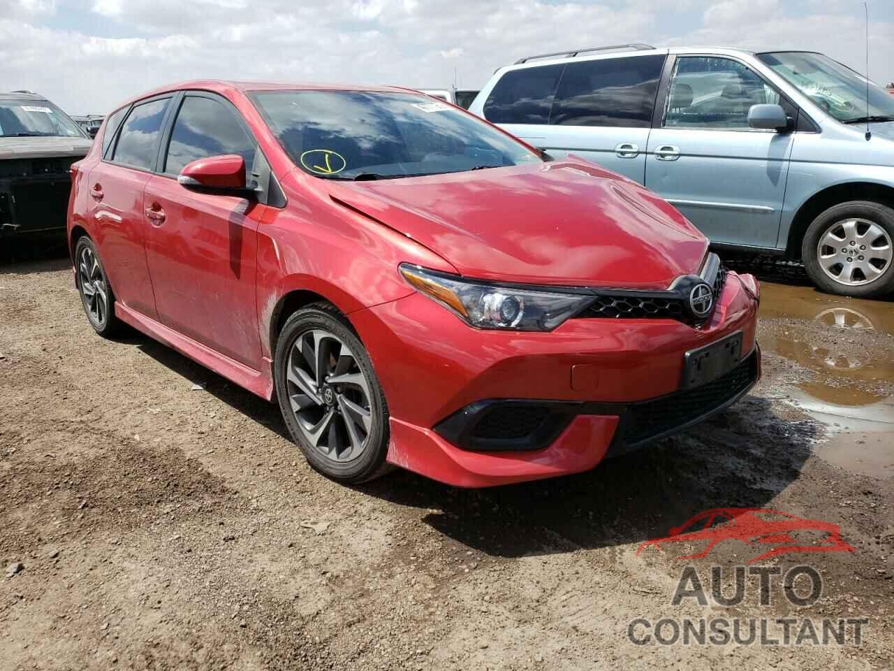 TOYOTA SCION 2016 - JTNKARJE7GJ511189