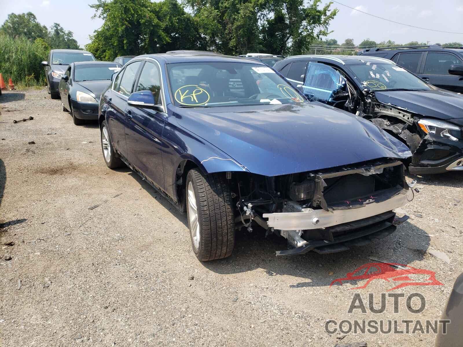 BMW 3 SERIES 2017 - WBA8D9G33HNU65346