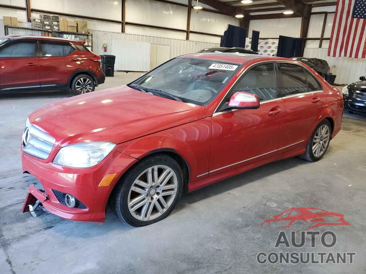 MERCEDES-BENZ C-CLASS 2009 - WDDGF54X99R062738