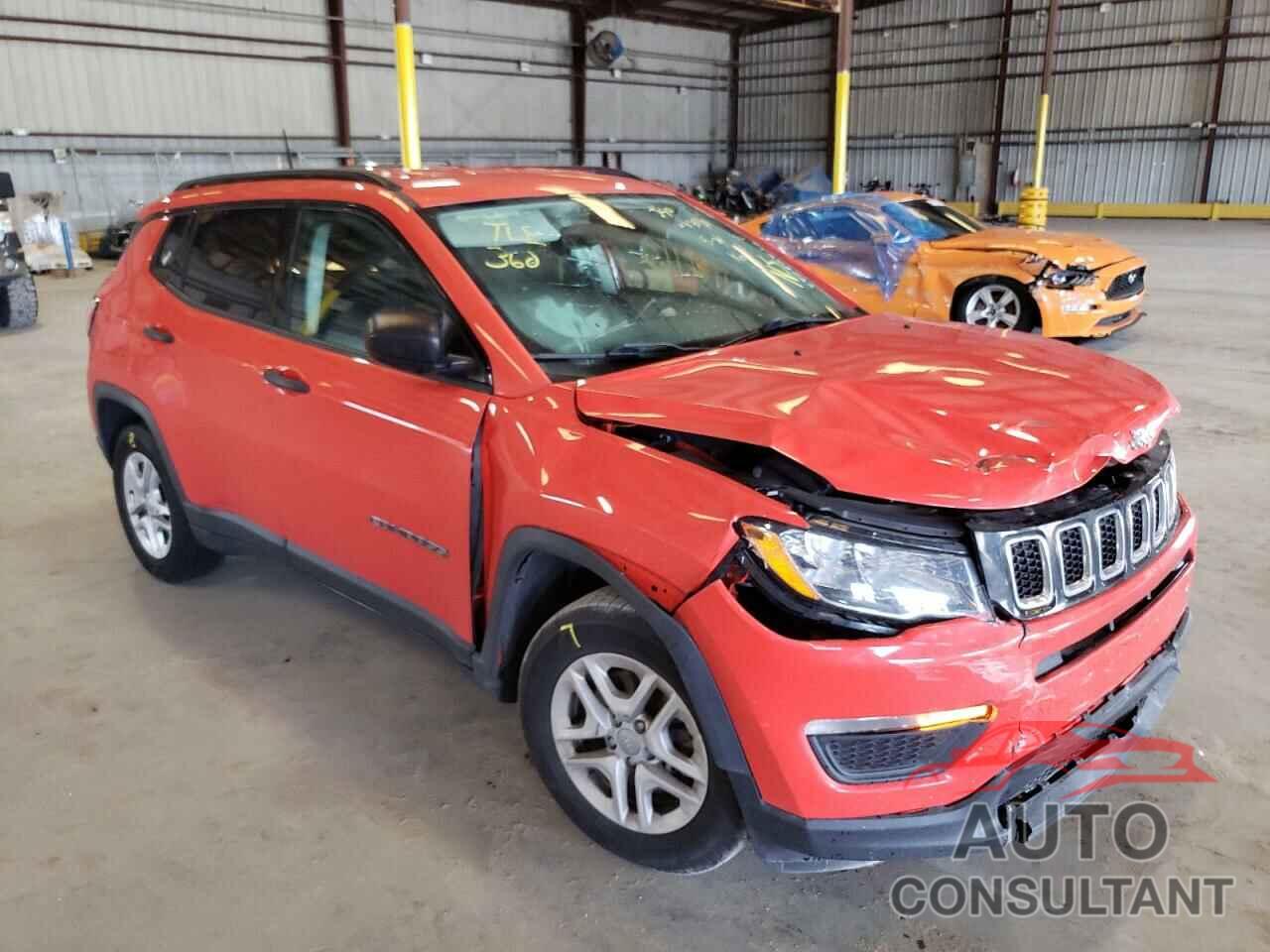 JEEP COMPASS 2017 - 3C4NJCABXHT643524