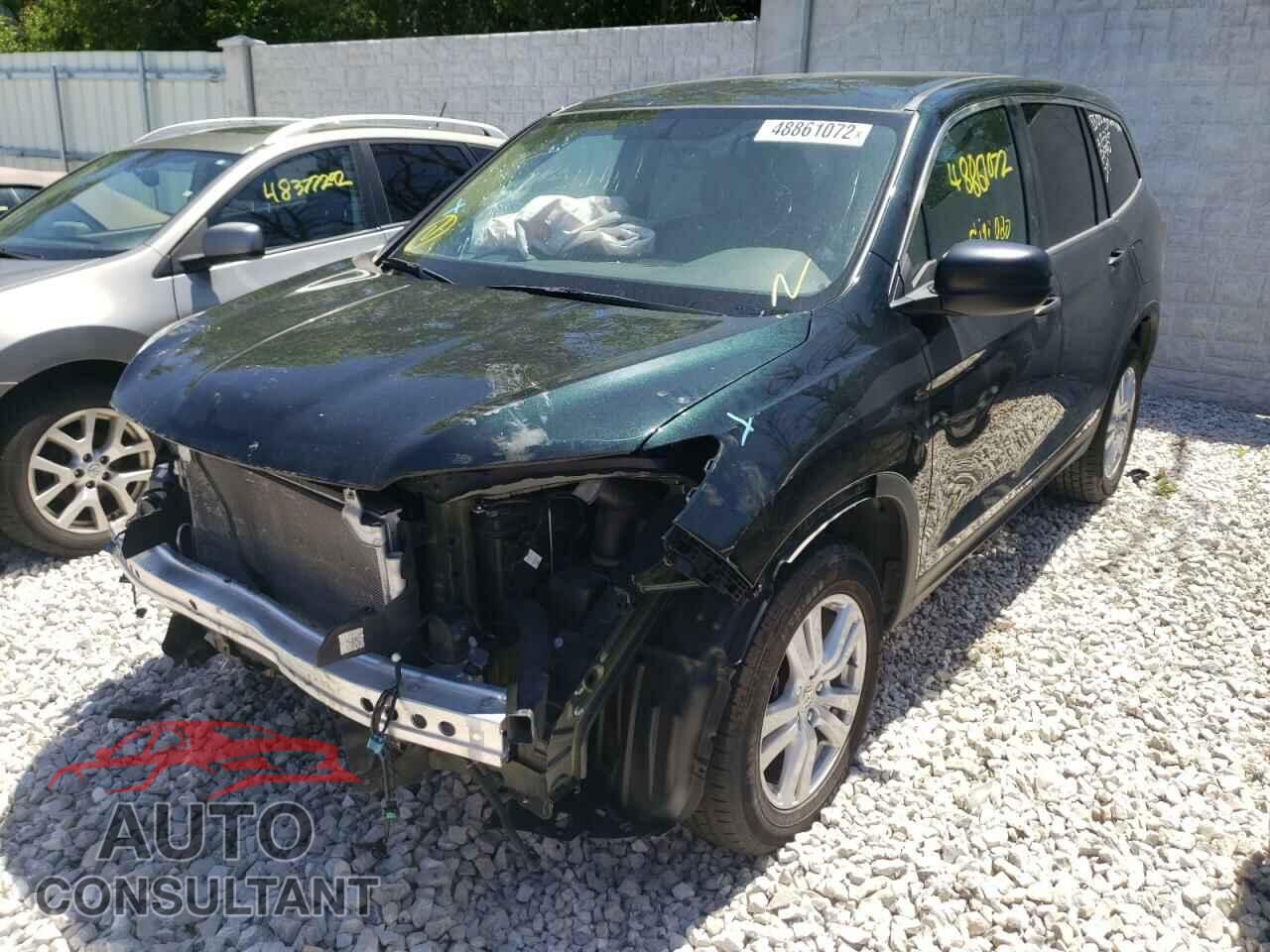 HONDA PILOT 2018 - 5FNYF6H1XJB065474