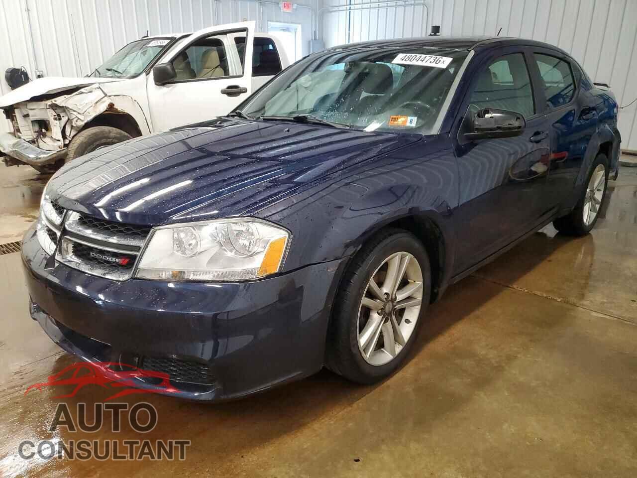 DODGE AVENGER 2012 - 1C3CDZCB6CN198601