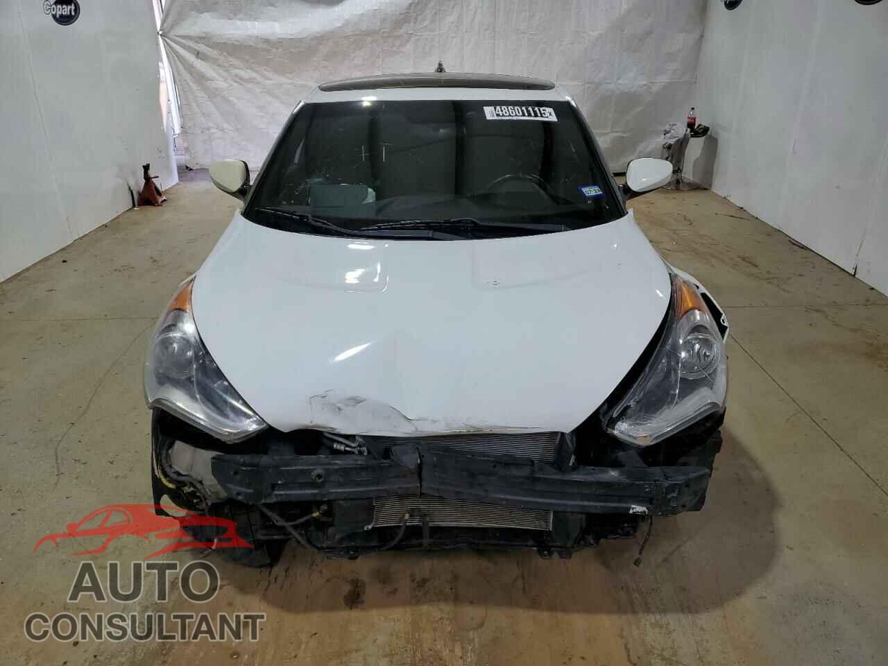 HYUNDAI VELOSTER 2017 - KMHTC6AD8HU314357