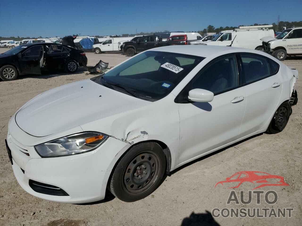 DODGE DART 2015 - 1C3CDFAAXFD402710