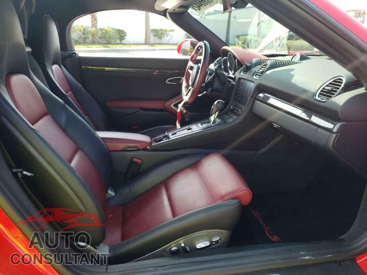 PORSCHE BOXSTER 2017 - WP0CB2A87HS240976