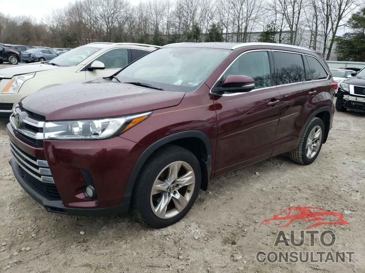 TOYOTA HIGHLANDER 2018 - 5TDDZRFH4JS892986