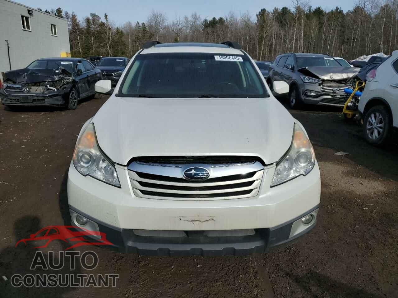 SUBARU OUTBACK 2012 - 4S4BRGMC8C3219413