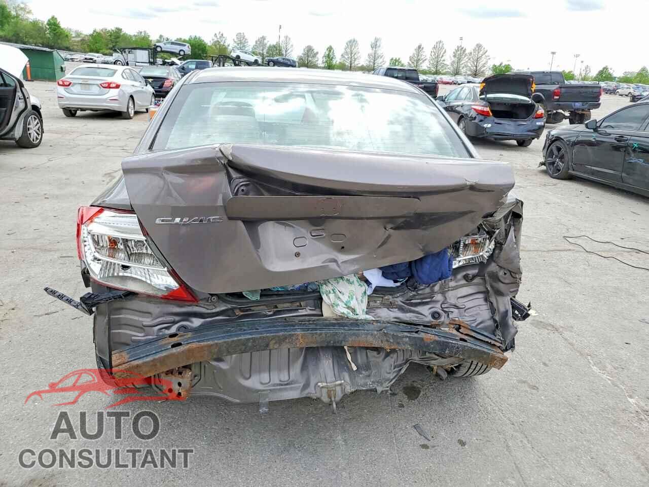 HONDA CIVIC 2012 - 19XFB2F59CE062463