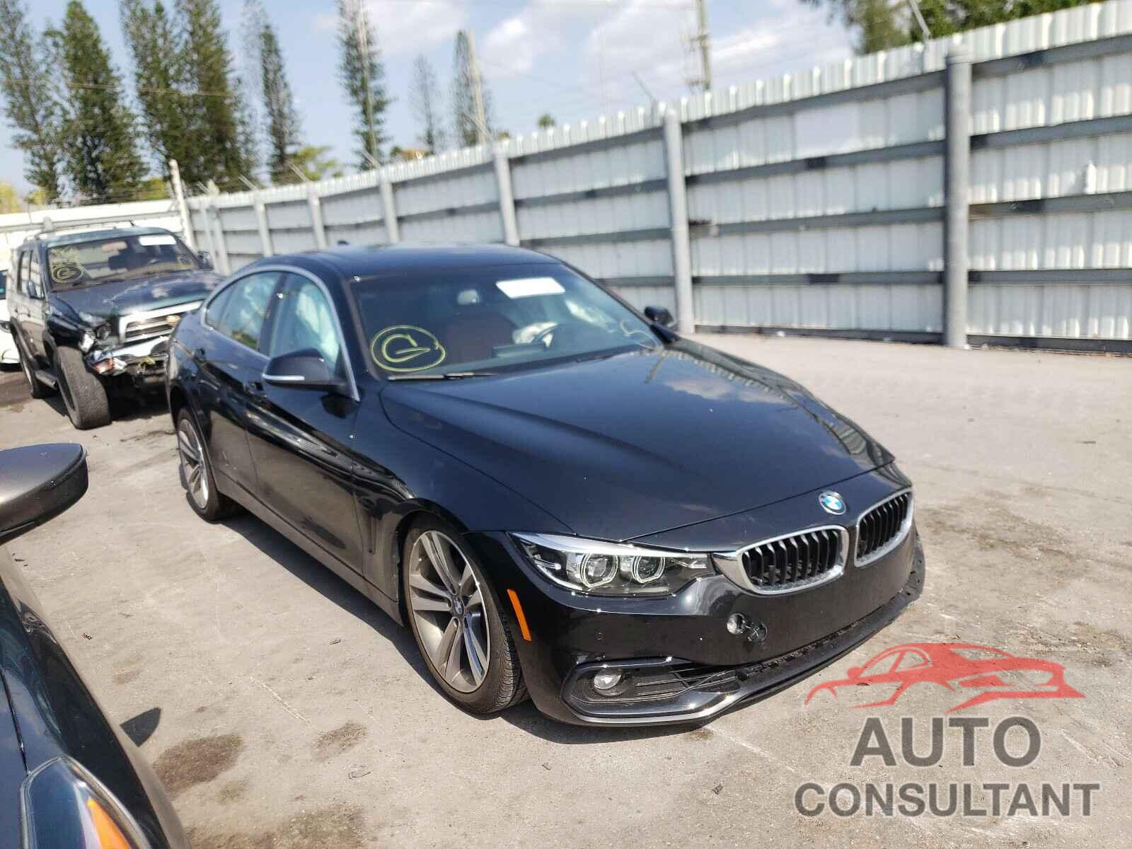 BMW 4 SERIES 2019 - WBA4J1C55KBM17579