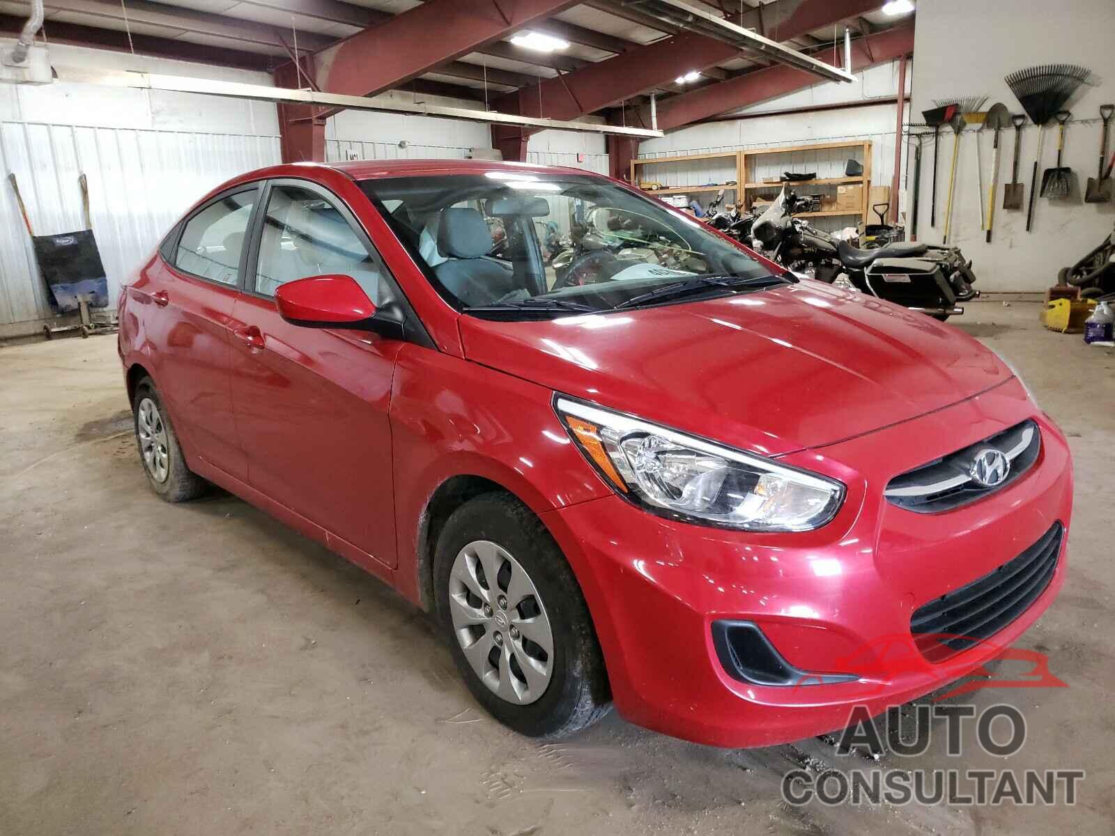HYUNDAI ACCENT 2017 - KMHCT4AE8HU270924
