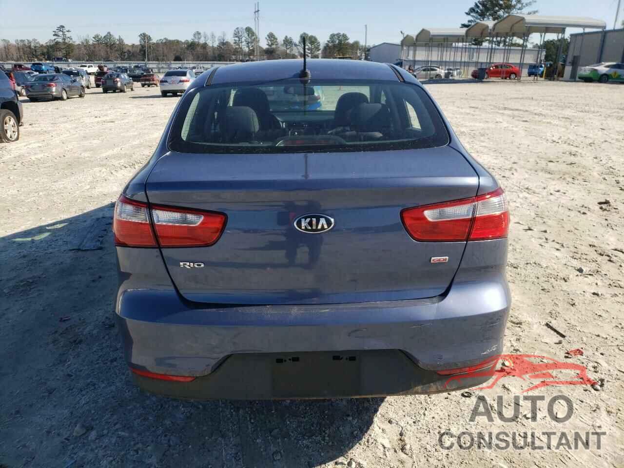 KIA RIO 2016 - KNADM4A34G6681290