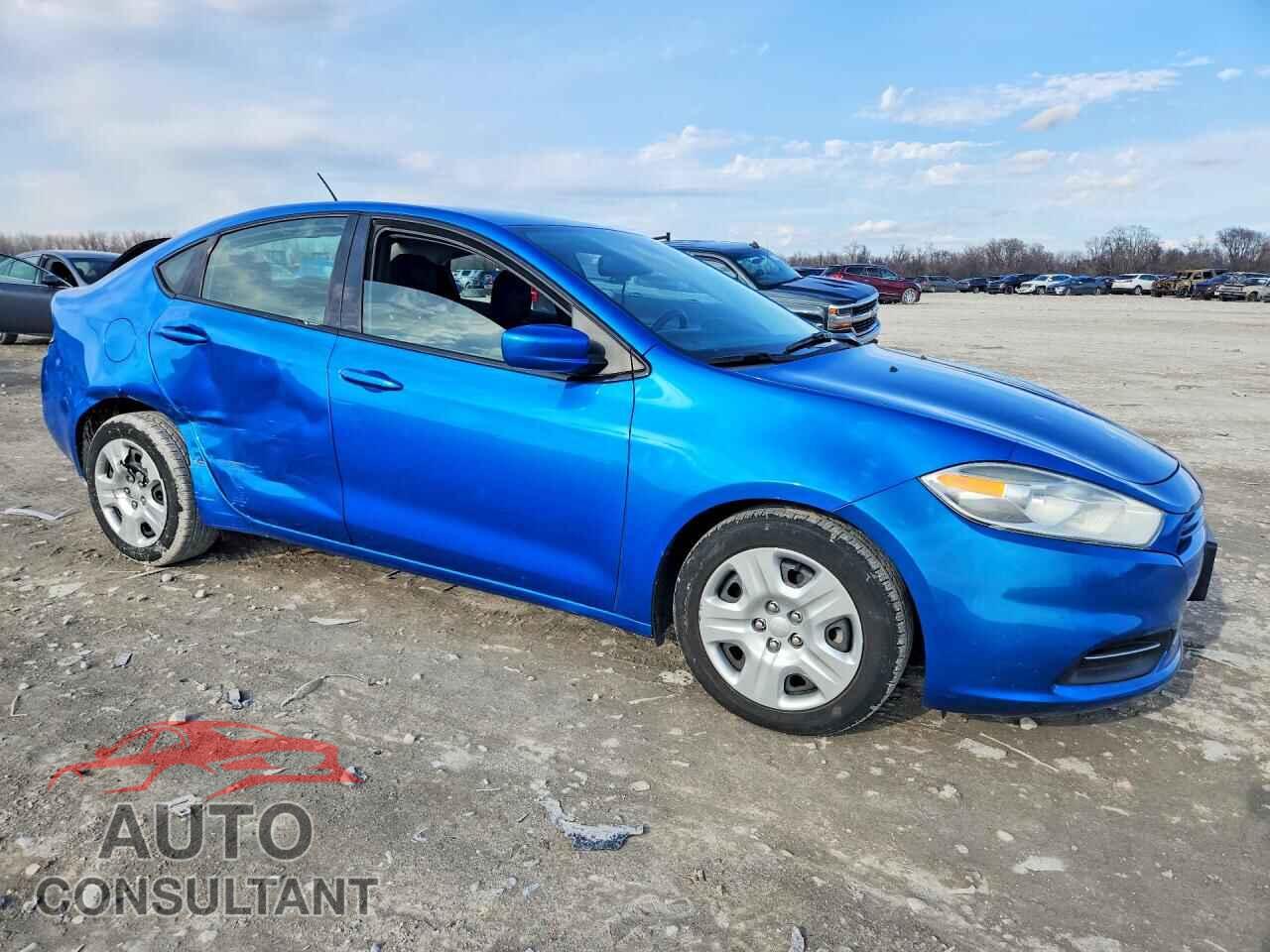 DODGE DART 2016 - 1C3CDFAA2GD736506