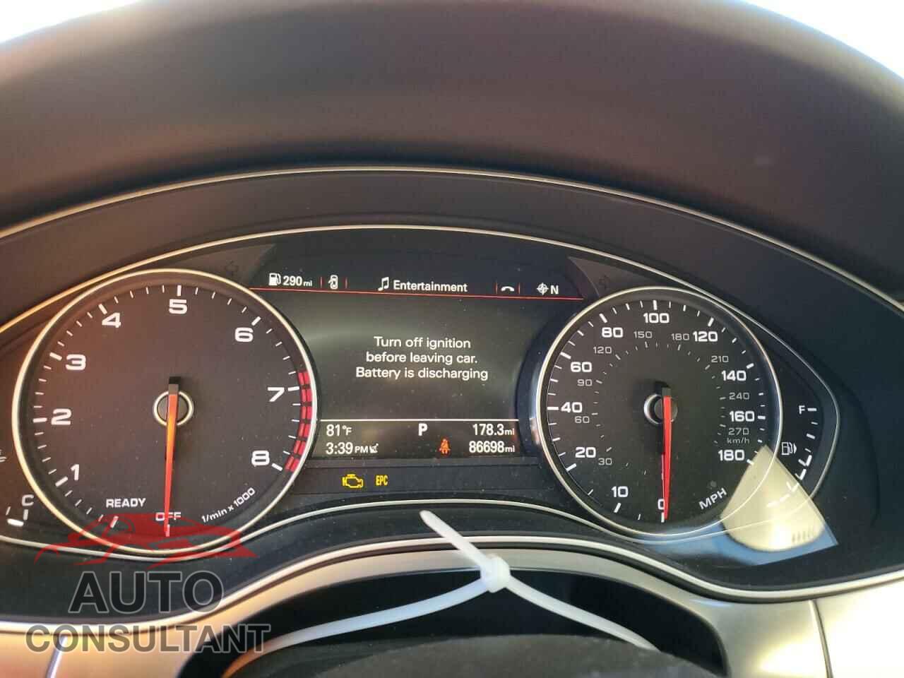 AUDI A6 2017 - WAUG8AFC2HN134776