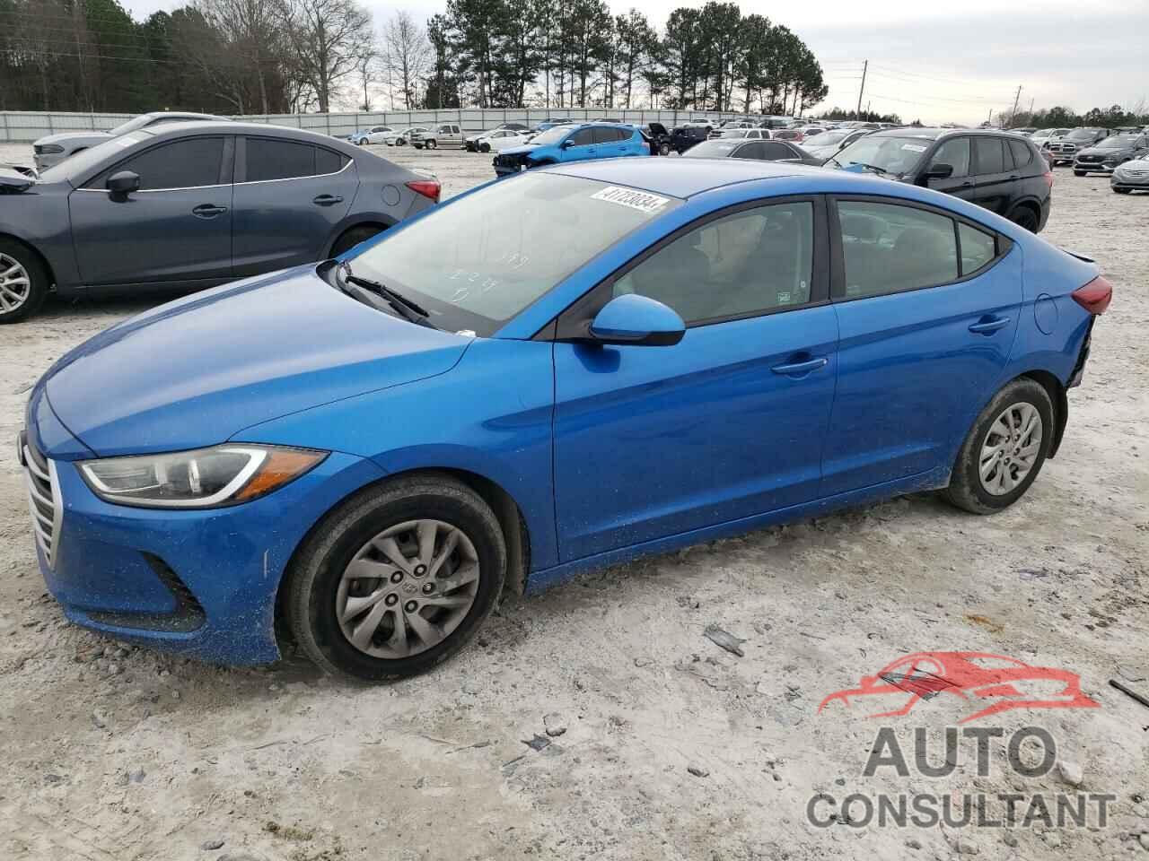 HYUNDAI ELANTRA 2017 - KMHD74LF0HU124063