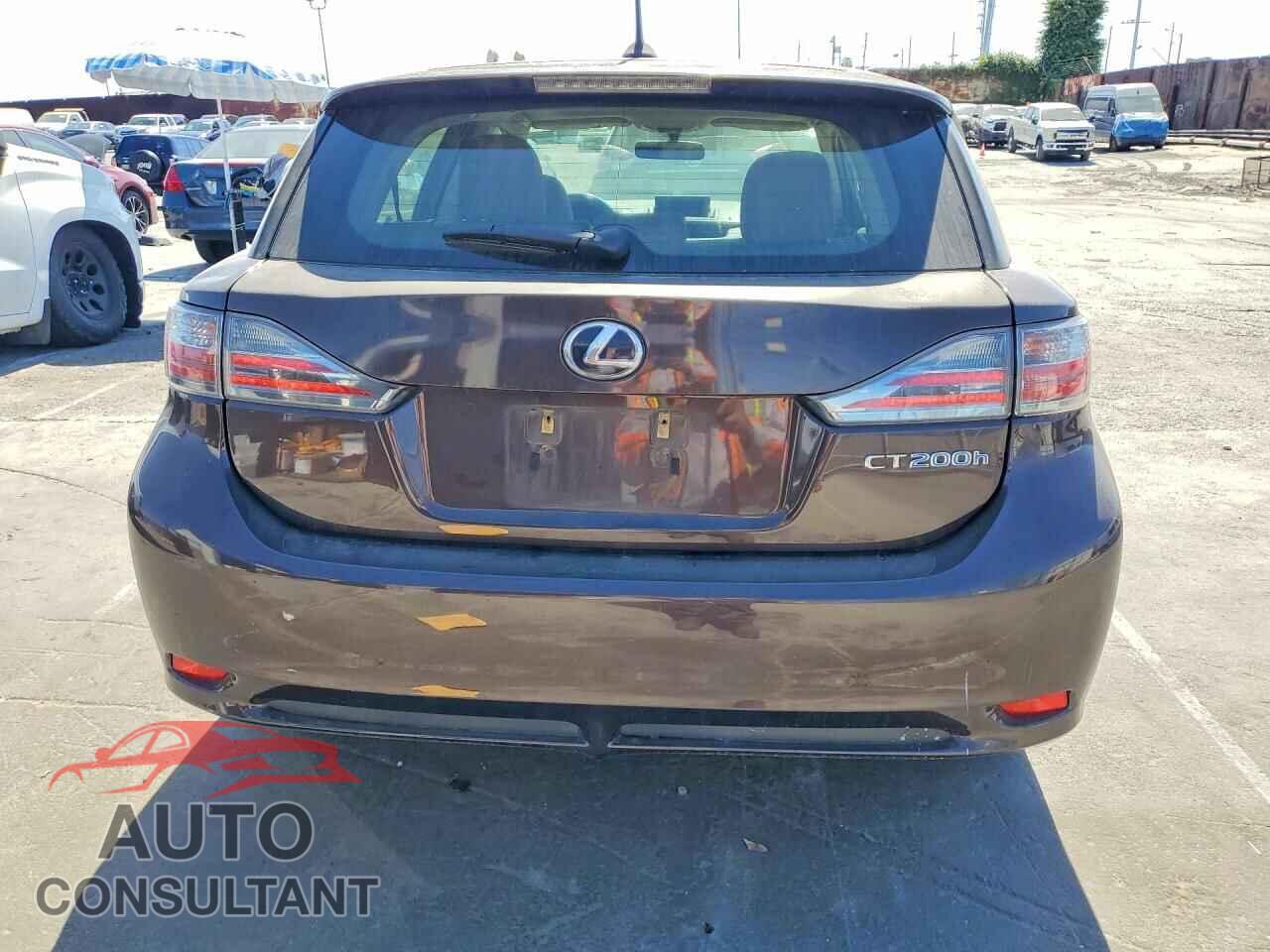 LEXUS CT 200 2012 - JTHKD5BH3C2121240