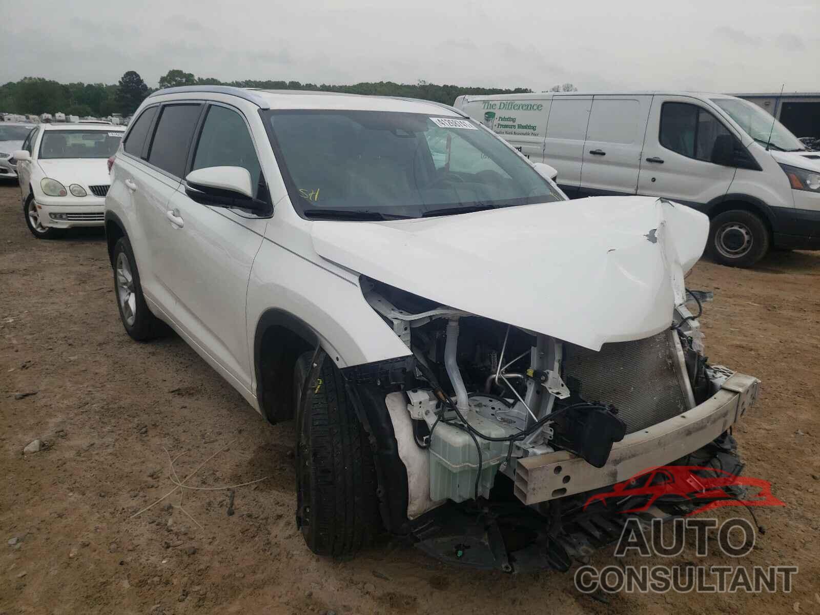 TOYOTA HIGHLANDER 2018 - 5TDYZRFH6JS270780