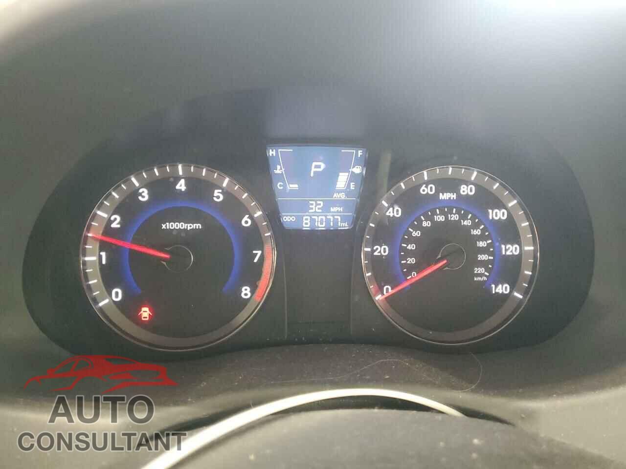 HYUNDAI ACCENT 2013 - KMHCT4AE3DU317237