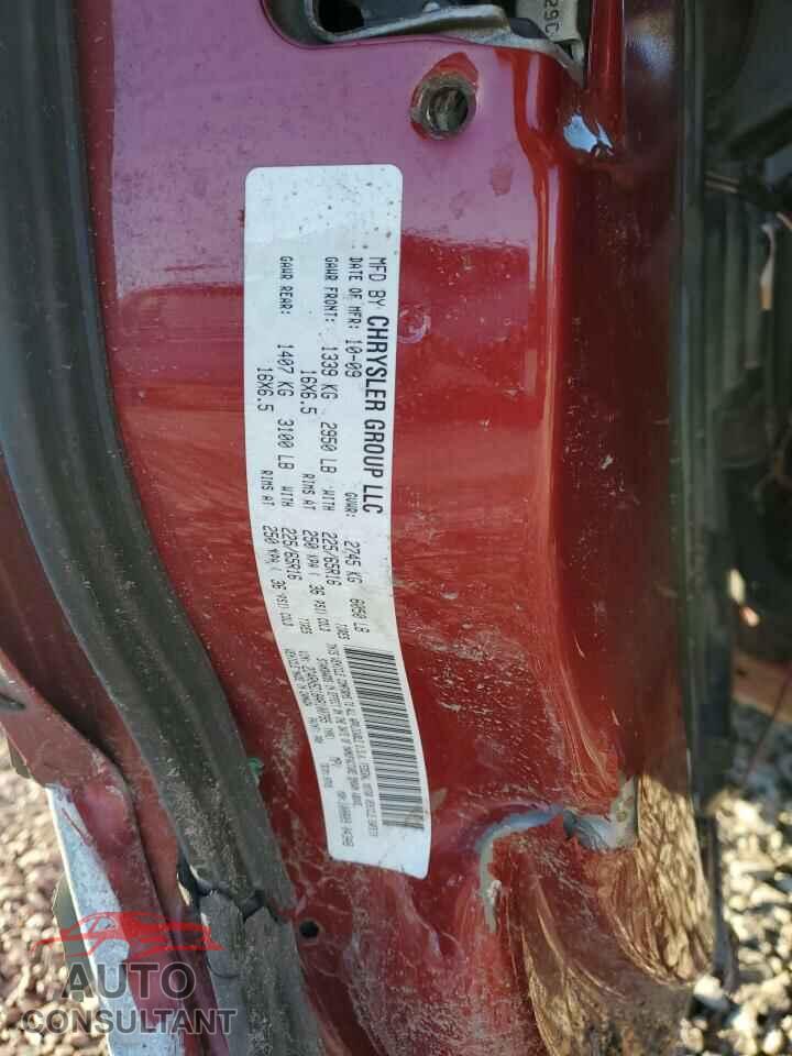 DODGE CARAVAN 2010 - 2D4RN5D18AR100785
