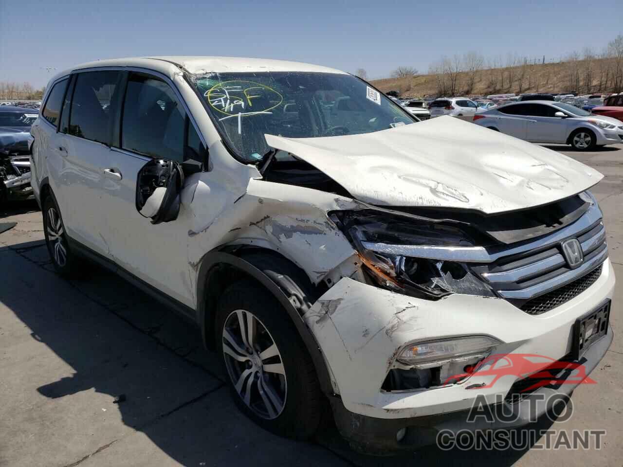 HONDA PILOT 2016 - 5FNYF5H49GB035377