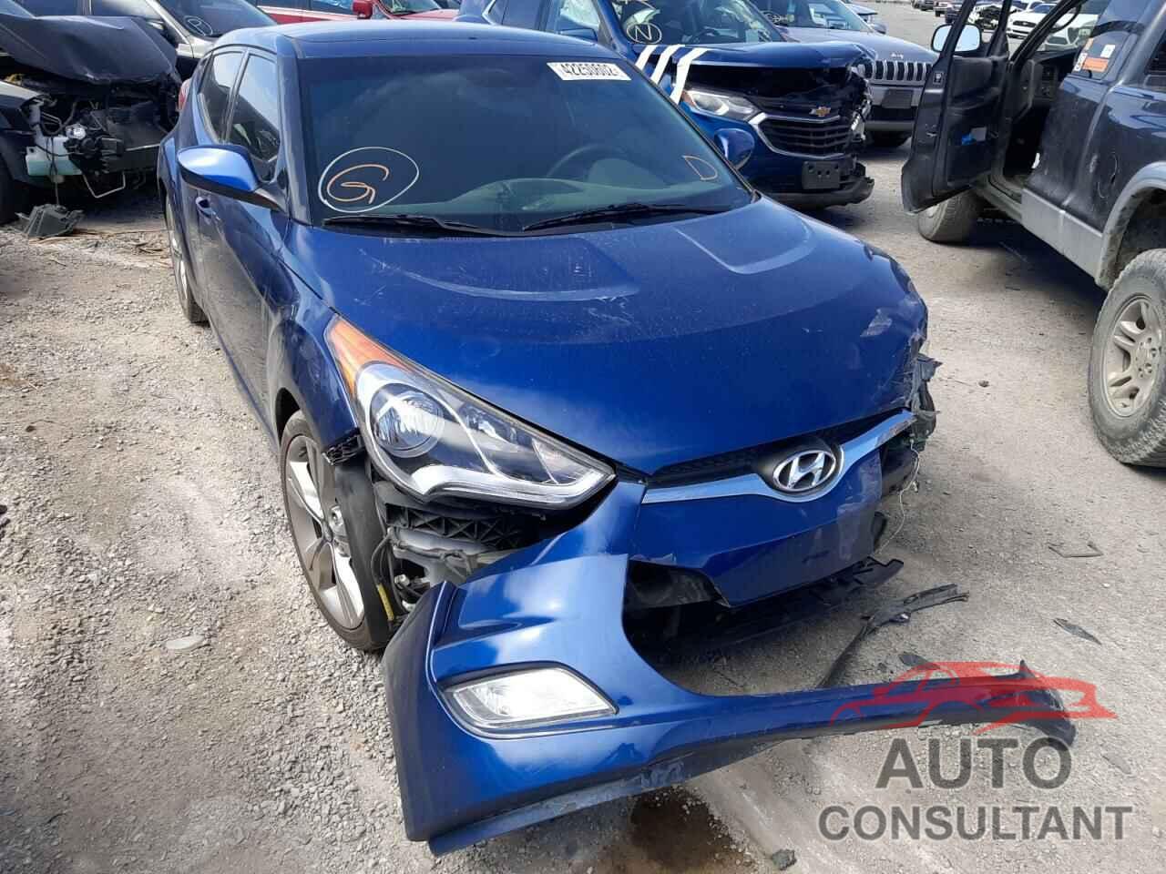 HYUNDAI VELOSTER 2017 - KMHTC6AD9HU316232