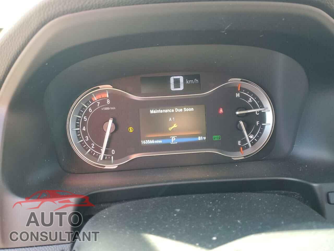 HONDA RIDGELINE 2017 - 5FPYK2F15HB004803