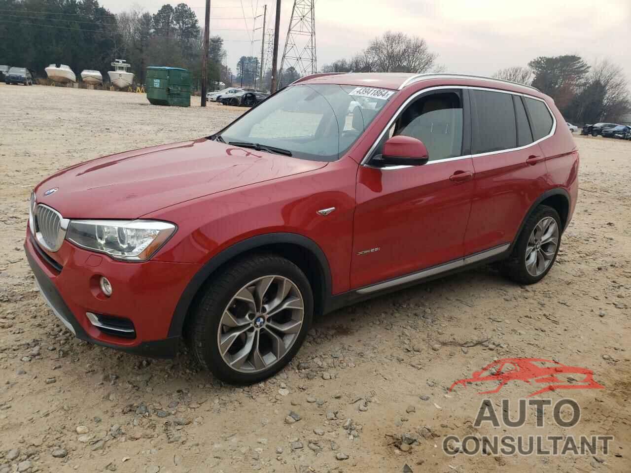 BMW X3 2017 - 5UXWX9C57H0D97771