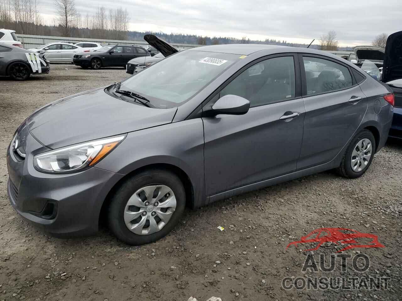HYUNDAI ACCENT 2017 - KMHCT4AE6HU273708