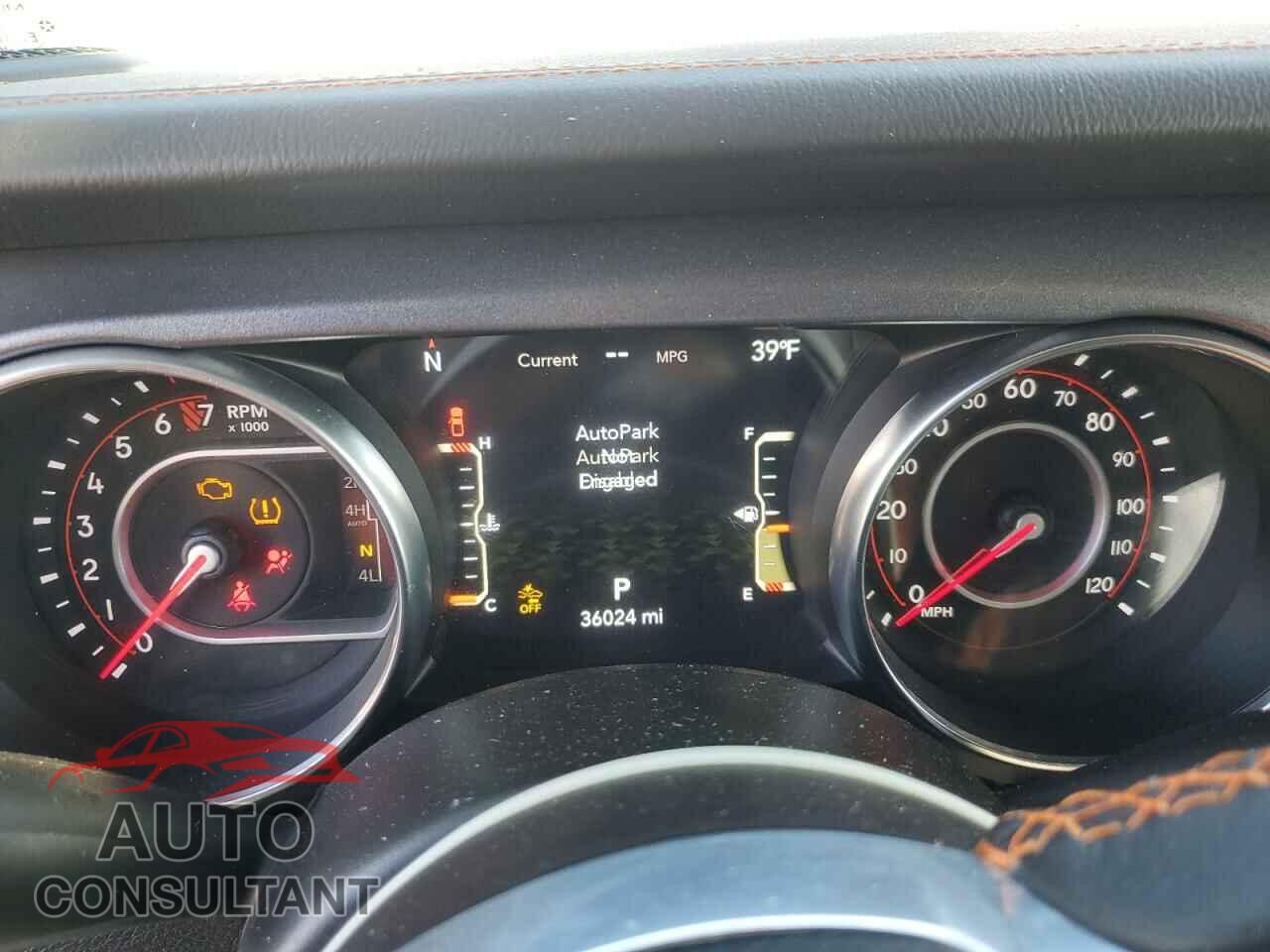 JEEP GLADIATOR 2021 - 1C6JJTEG7ML581050