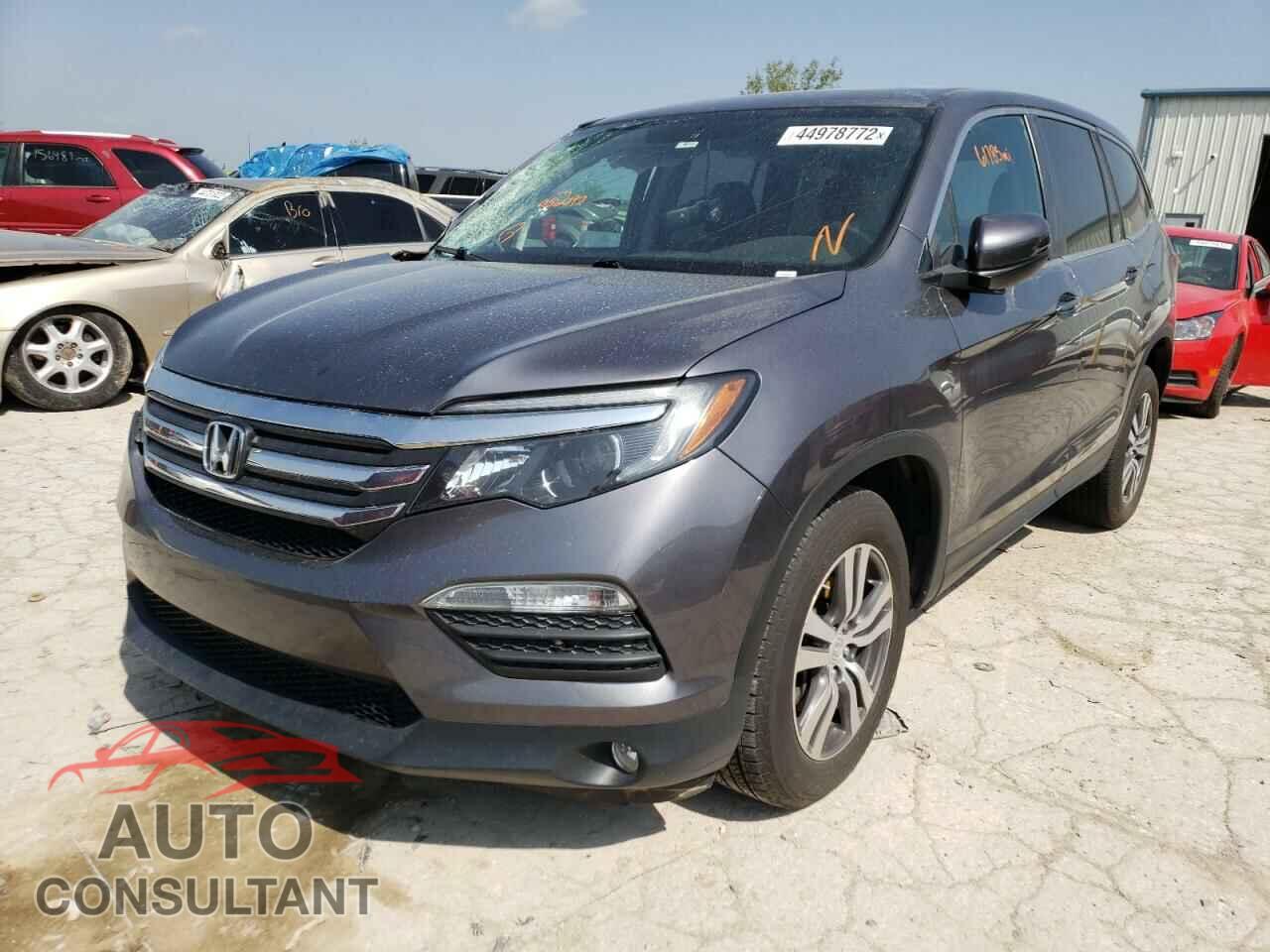 HONDA PILOT 2016 - 5FNYF6H76GB086092
