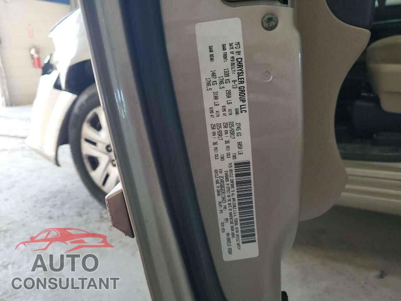 DODGE CARAVAN 2014 - 2C4RDGBG2ER119423