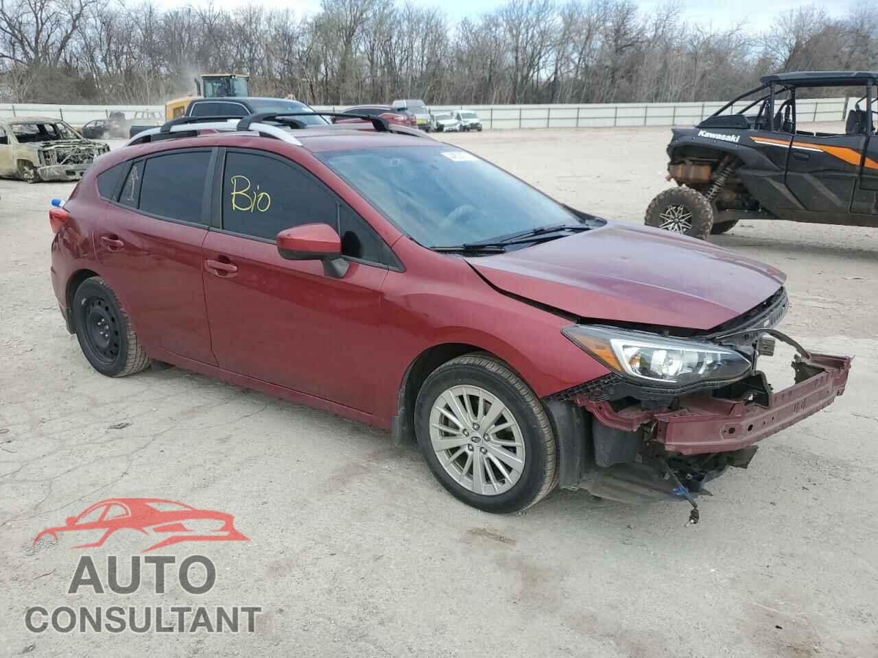 SUBARU IMPREZA 2018 - 4S3GTAD68J3706496
