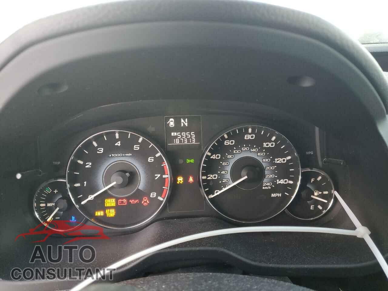 SUBARU OUTBACK 2010 - 4S4BRBCC9A3316136