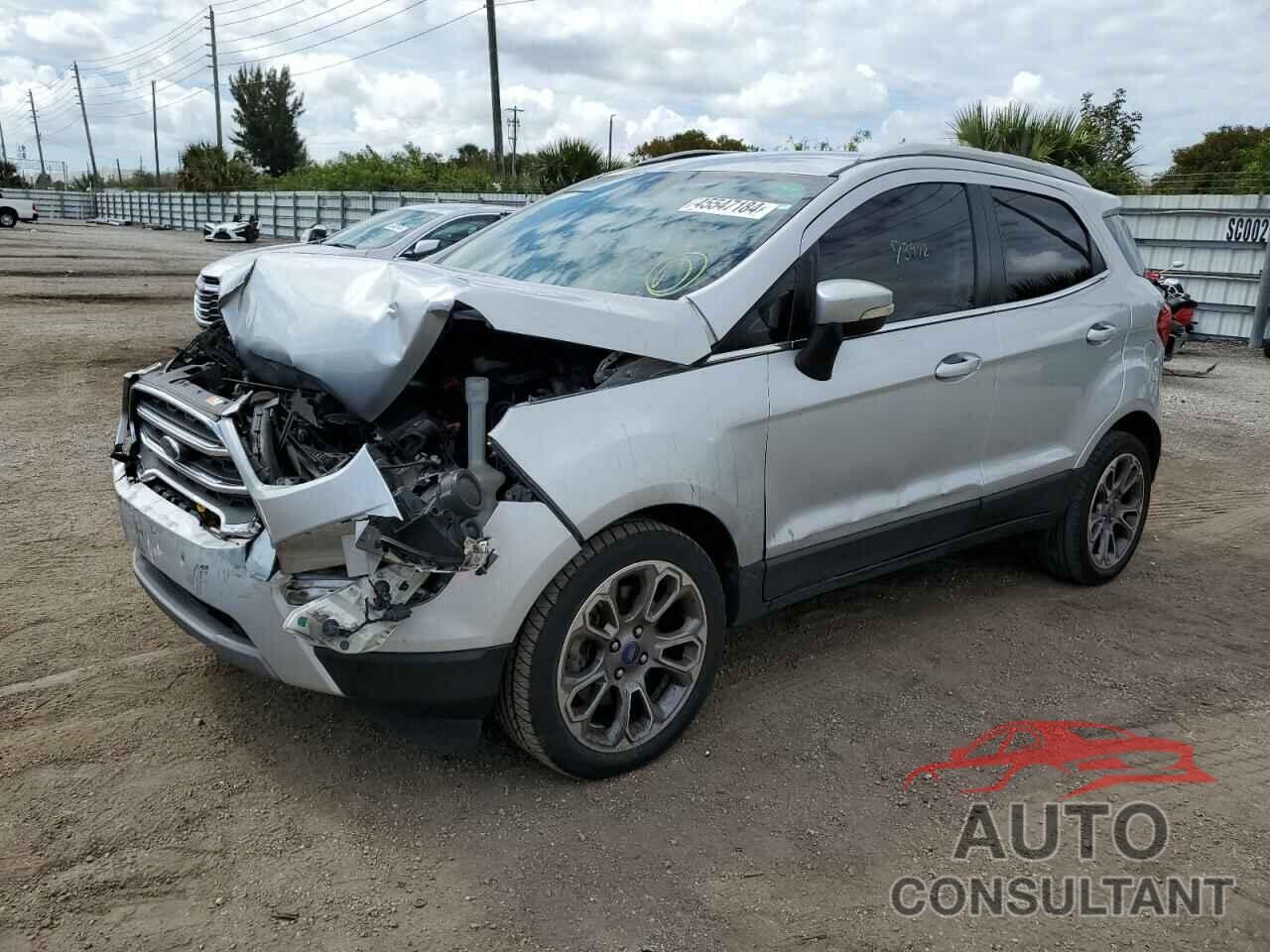 FORD ECOSPORT 2018 - MAJ3P1VE2JC188562